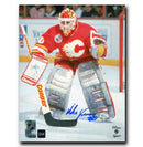 Mike Vernon Calgary Flames Autographed Crease 8x10 Photo CoJo Sport Collectables Inc.