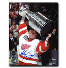 Mike Vernon Detroit Red Wings Autographed Stanley Cup 8x10 Photo CoJo Sport Collectables Inc.