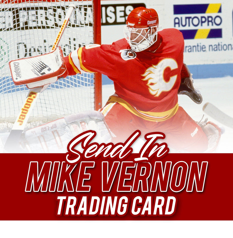 (Send-In) Mike Vernon Trading Card CoJo Sport Collectables Inc.