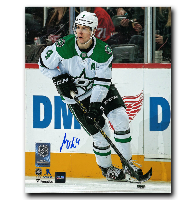 Miro Heiskanen Dallas Stars Autographed Away 8x10 Photo CoJo Sport Collectables Inc.