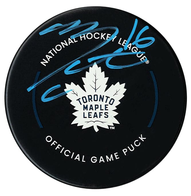 Mitch Marner Autographed Toronto Maple Leafs Official Puck CoJo Sport Collectables Inc.
