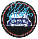 Nail Yakupov Autographed Edmonton Oilers Rexall Place Farewell Season Puck CoJo Sport Collectables Inc.