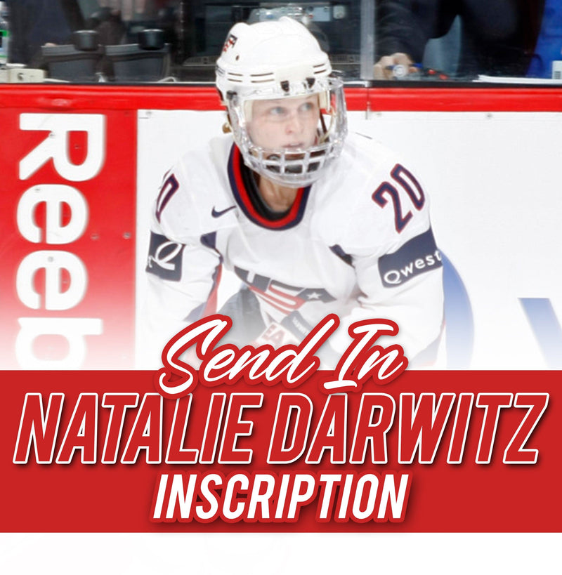 (Send-In) Natalie Darwitz Inscription Ticket CoJo Sport Collectables Inc.