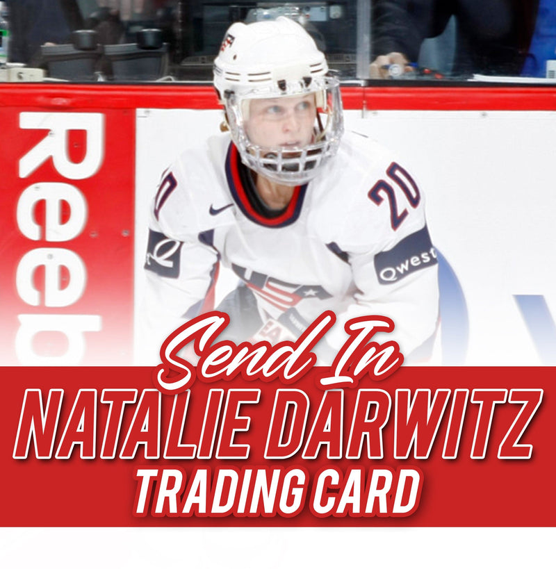 (Send-In) Natalie Darwitz Trading Card CoJo Sport Collectables Inc.