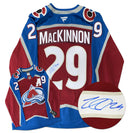 Nathan MacKinnon Colorado Avalanche Autographed Fanatics Premium Jersey