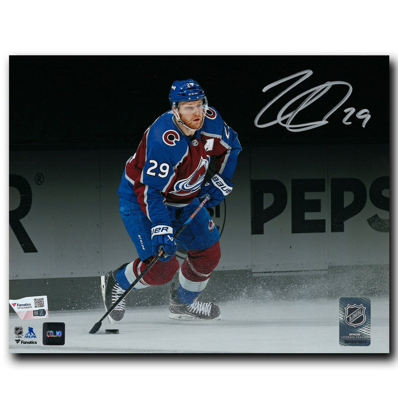 Nathan MacKinnon Colorado Avalanche Autographed Spotlight 8x10 Photo CoJo Sport Collectables Inc.