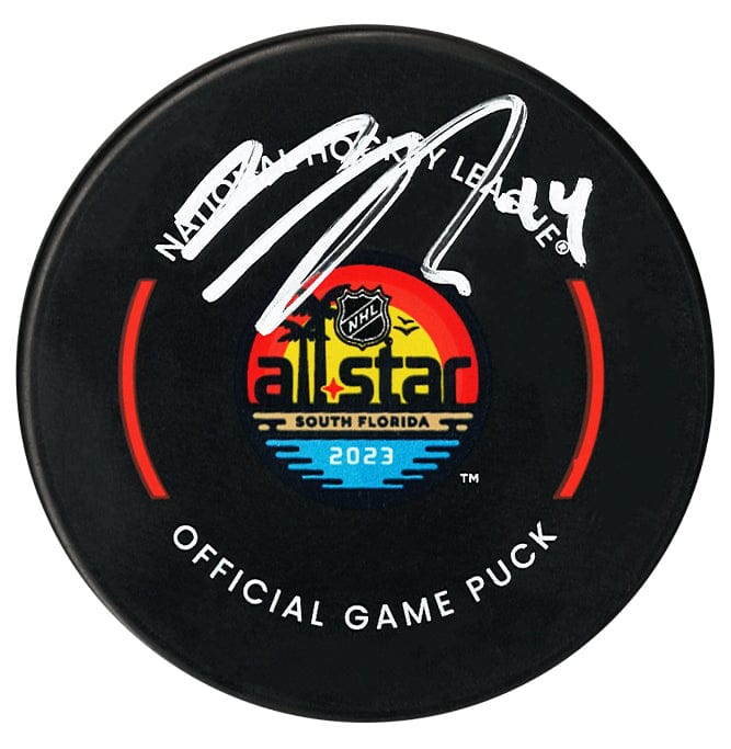 Nick Suzuki Autographed 2023 All Star Game Official Puck CoJo Sport Collectables Inc.