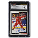 Nicklas Lidstrom Autographed 1996-97 Score