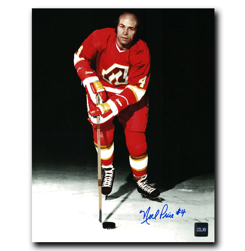 Noel Price Atlanta Flames Autographed 8x10 Photo CoJo Sport Collectables Inc.