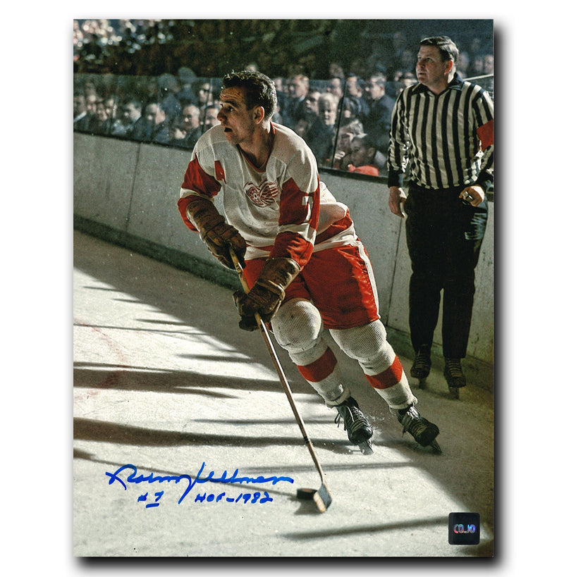 Norm Ullman Detroit Red Wings Autographed 8x10 Photo CoJo Sport Collectables Inc.