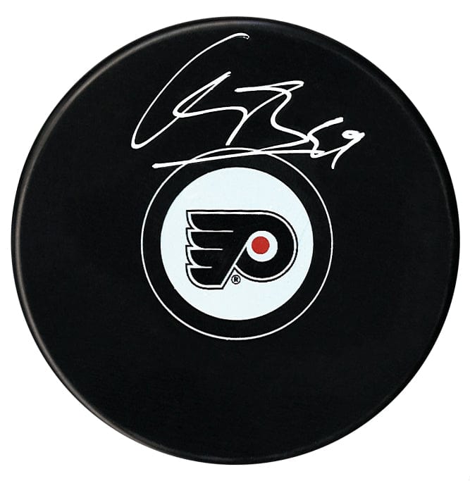 Oliver Bonk Autographed Philadelphia Flyers Puck CoJo Sport Collectables Inc.