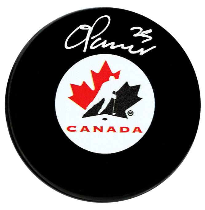 Owen Power Autographed Team Canada Puck CoJo Sport Collectables Inc.