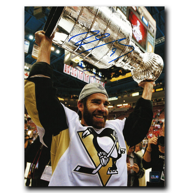 Pascal Dupuis Pittsburgh Penguins Autographed 2009 Stanley Cup 8x10 Photo CoJo Sport Collectables Inc.