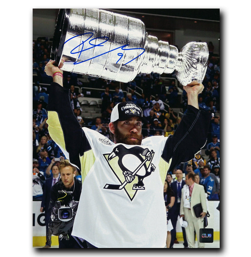 Pascal Dupuis Pittsburgh Penguins Autographed 2016 Stanley Cup 8x10 Photo CoJo Sport Collectables Inc.