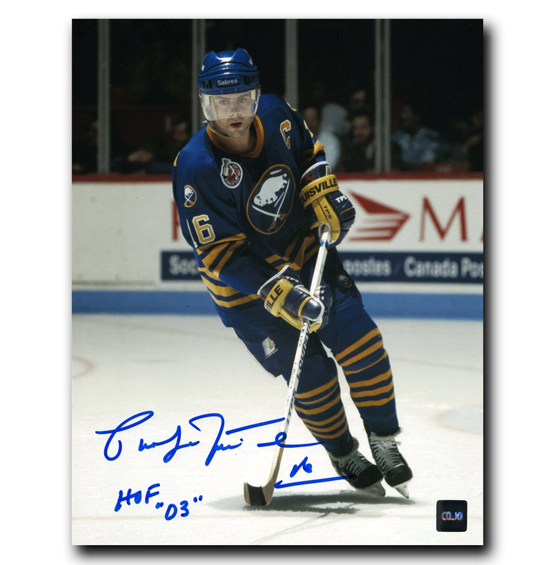 Pat LaFontaine Buffalo Sabres Autographed 8x10 Photo CoJo Sport Collectables Inc.