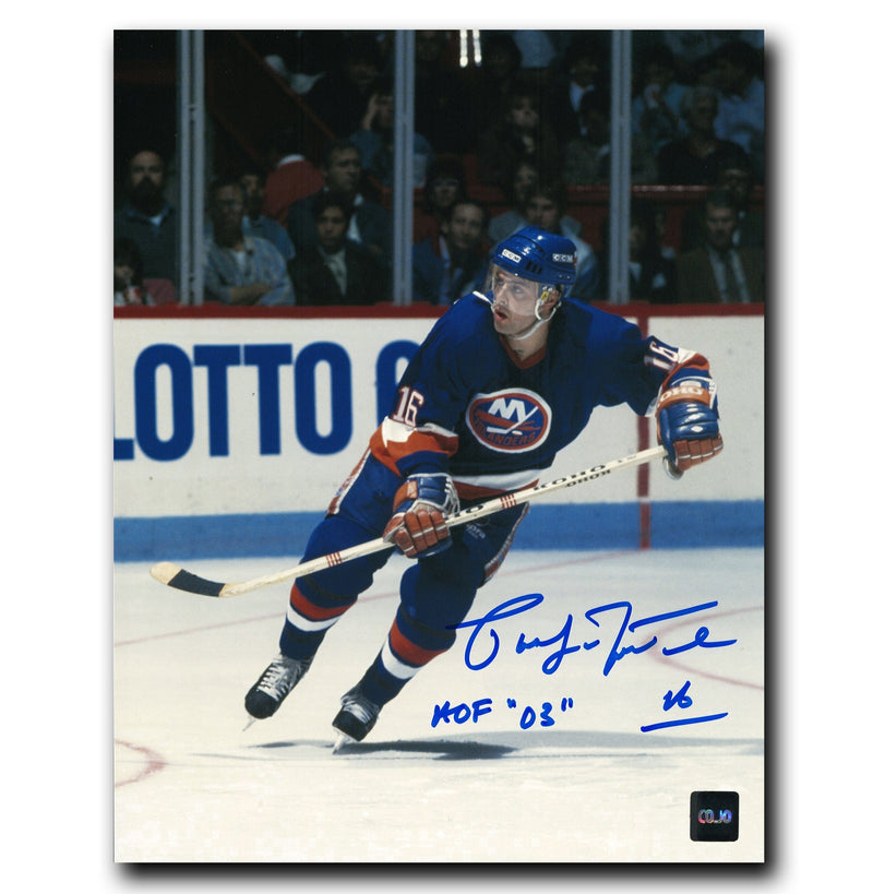 Pat LaFontaine New York Islanders Autographed 8x10 Photo CoJo Sport Collectables Inc.