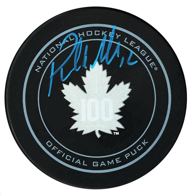 Patrick Marleau Autographed Toronto Maple Leafs Centennial Season Official Puck CoJo Sport Collectables Inc.