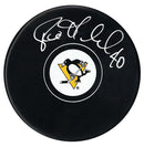Patrick Lalime Autographed Pittsburgh Penguins Puck - CoJo Sport Collectables Inc.
