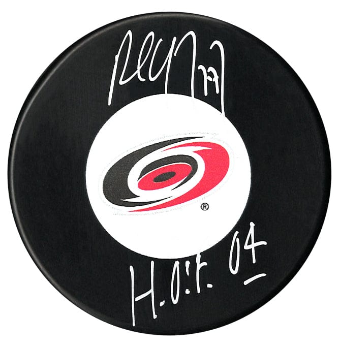 Paul Coffey Autographed Carolina Hurricanes HOF Inscribed Puck CoJo Sport Collectables Inc.