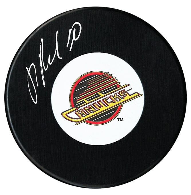 Pavel Bure Autographed Vancouver Canucks Puck (Small Logo) CoJo Sport Collectables Inc.