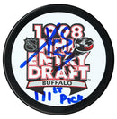 Pavel Datsyuk Autographed 1998 NHL Draft Inscribed Puck CoJo Sport Collectables Inc.