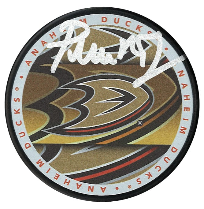 Pavel Mintyukov Autographed Anaheim Ducks Medallion Puck CoJo Sport Collectables Inc.