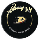 Pavel Mintyukov Autographed Anaheim Ducks Official Puck CoJo Sport Collectables Inc.