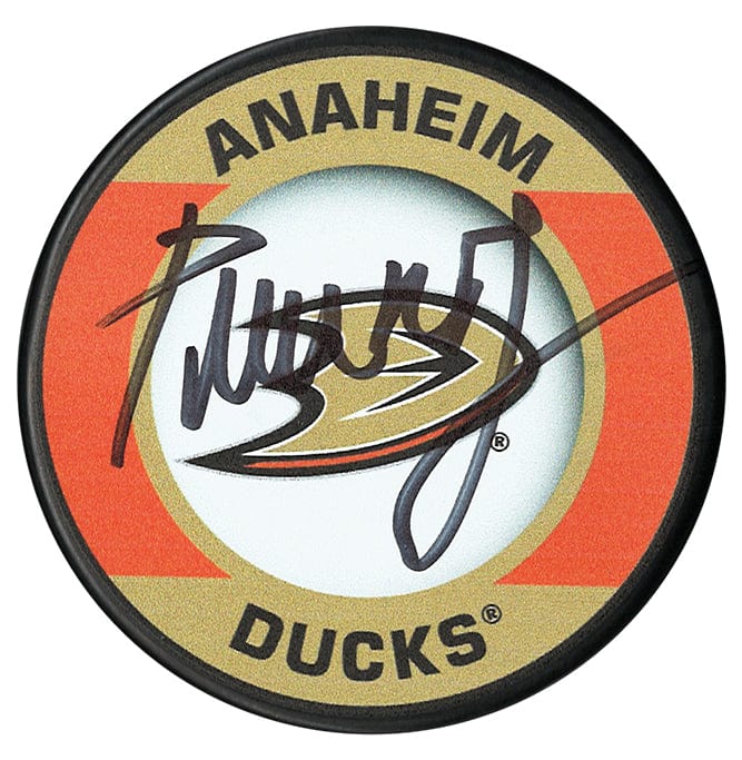 Pavel Mintyukov Autographed Anaheim Ducks Souvenir Puck CoJo Sport Collectables Inc.