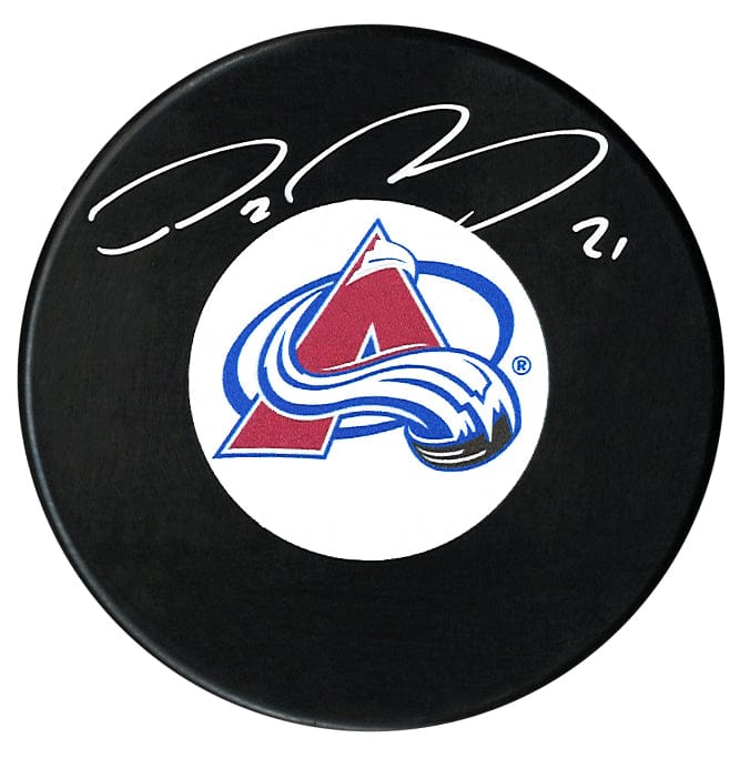 Peter Forsberg Autographed Colorado Avalanche Puck CoJo Sport Collectables Inc.