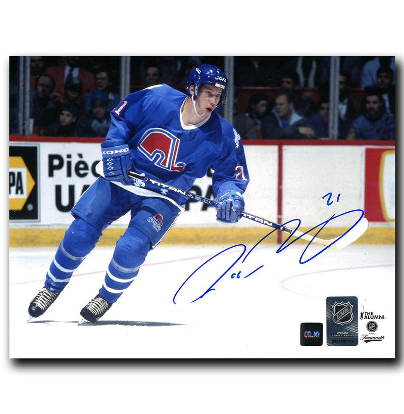 Peter Forsberg Quebec Nordiques Autographed 8x10 Photo CoJo Sport Collectables Inc.