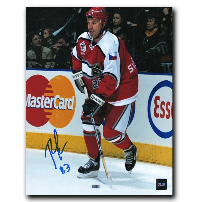 Petr Svoboda All Star Game Autographed 8x10 Photo CoJo Sport Collectables Inc.