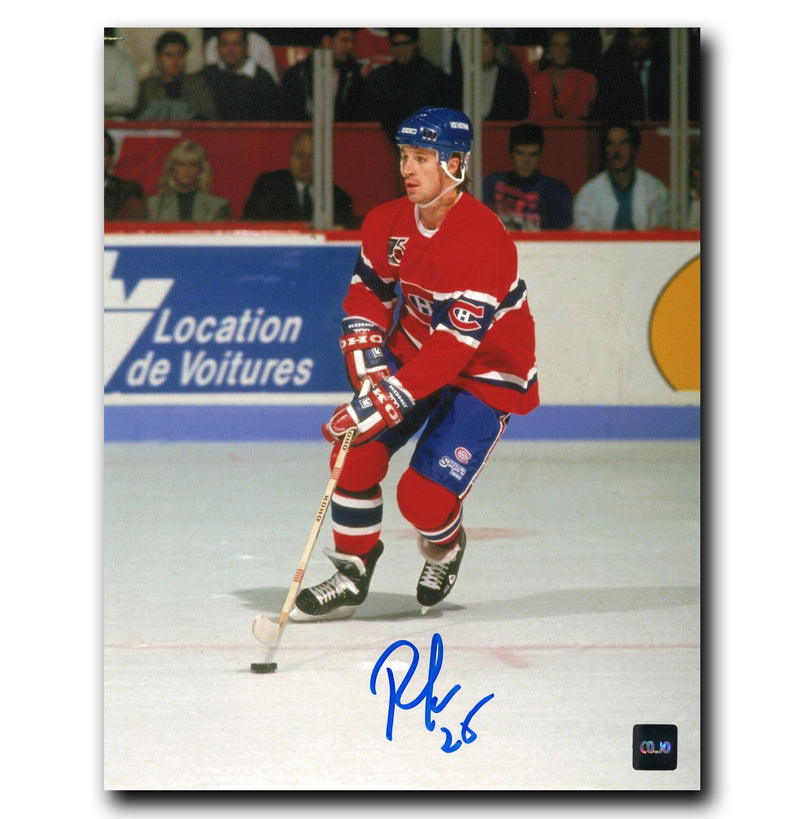 Petr Svoboda Montreal Canadiens Autographed Action 8x10 Photo CoJo Sport Collectables Inc.