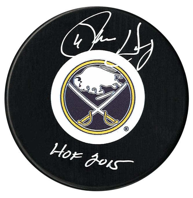 Phil Housley Autographed Buffalo Sabres HOF Inscribed Puck CoJo Sport Collectables Inc.