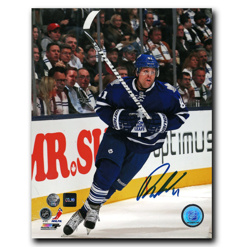Phil Kessel Toronto Maple Leafs Autographed Action 8x10 Photo CoJo Sport Collectables Inc.