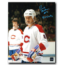 Pierre Mondou Montreal Canadiens Autographed Close-Up 8x10 Photo CoJo Sport Collectables