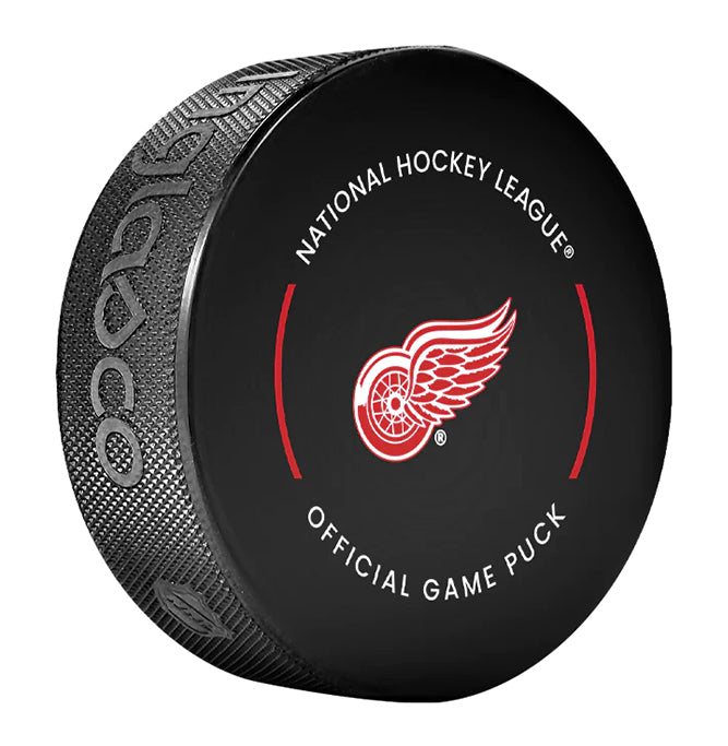 (Pre-Order) Allan Bester Autographed Detroit Red Wings Official Puck