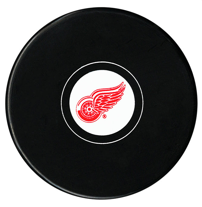 (Pre-Order) Allan Bester Autographed Detroit Red Wings Puck (Small Logo)