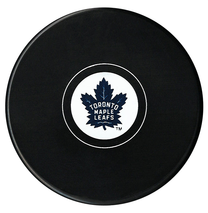 (Pre-Order) Allan Bester Autographed Toronto Maple Leafs Puck (Small Logo)