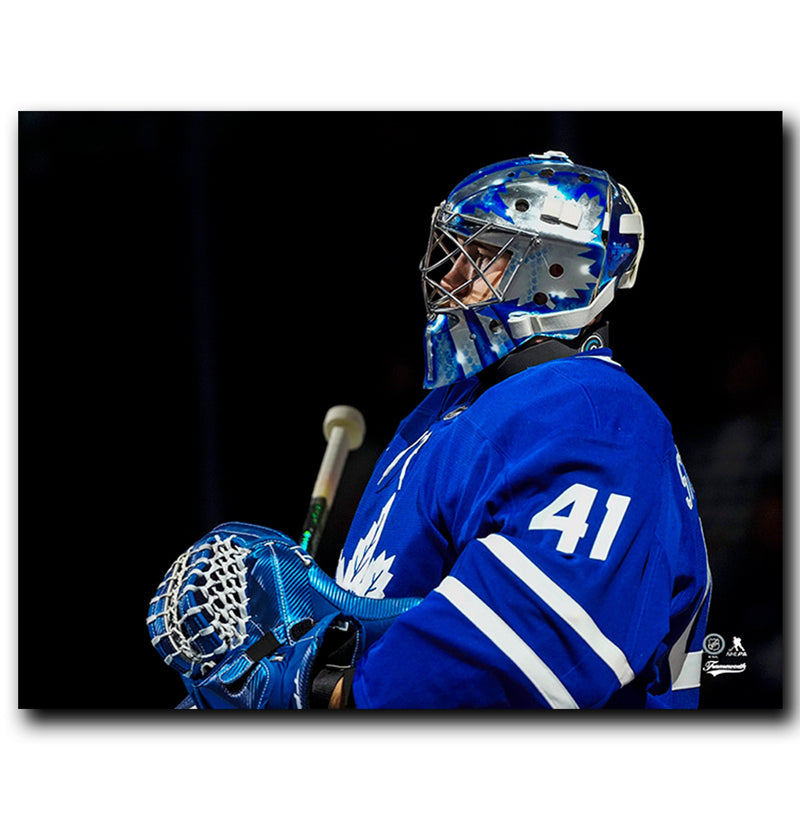 (Pre-Order) Anthony Stolarz Toronto Maple Leafs Autographed Close-Up 8x10 Photo CoJo Sport Collectables Inc.