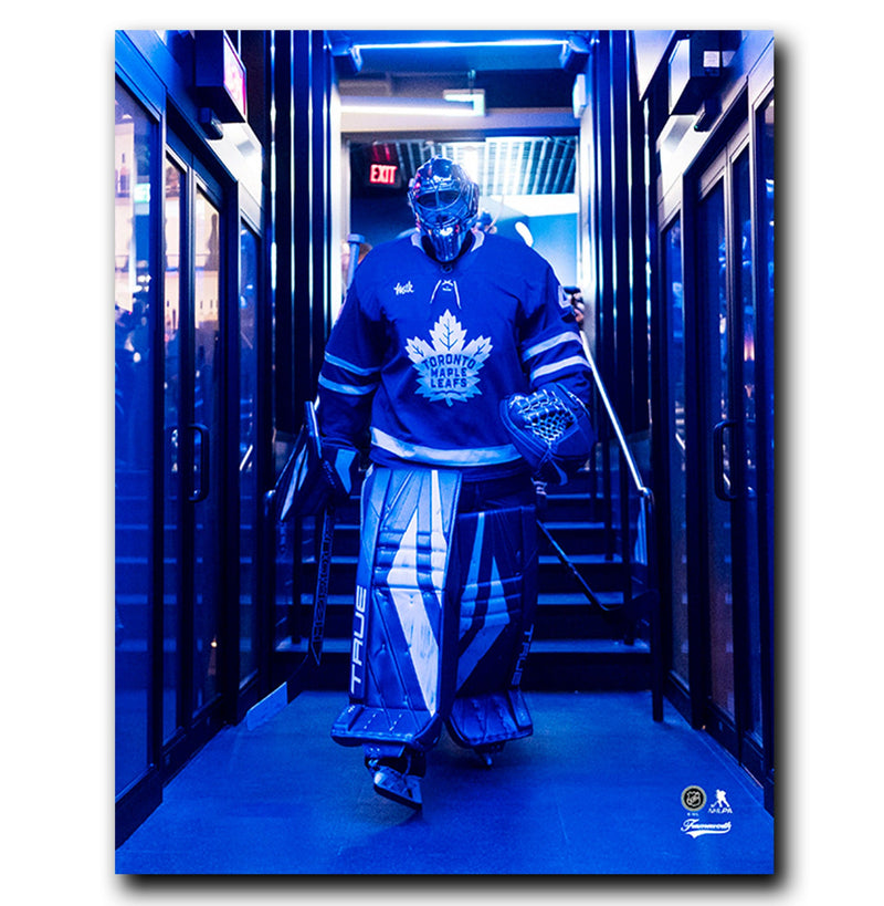 (Pre-Order) Anthony Stolarz Toronto Maple Leafs Autographed Tunnel 8x10 Photo CoJo Sport Collectables Inc.