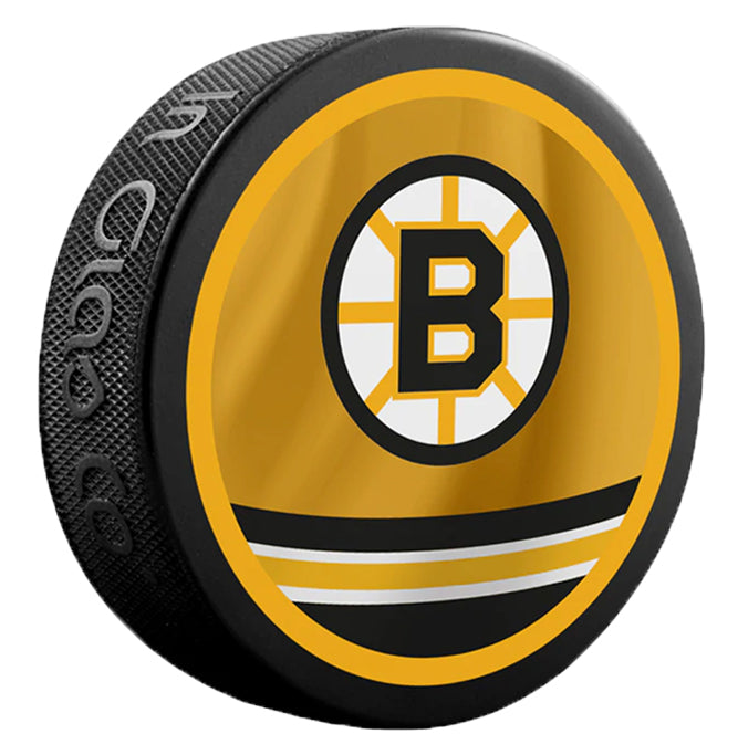 (Pre-Order) Bernie Parent Autographed Boston Bruins Reverse Retro Puck