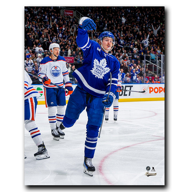 (Pre-Order) Bobby McMann Toronto Maple Leafs Autographed Goal Celebration 8x10 Photo CoJo Sport Collectables Inc.