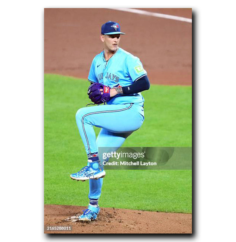 (Pre-Order) Bowden Francis Toronto Blue Jays Autographed New Blue 8x10 Photo (Image 1) CoJo Sport Collectables Inc.