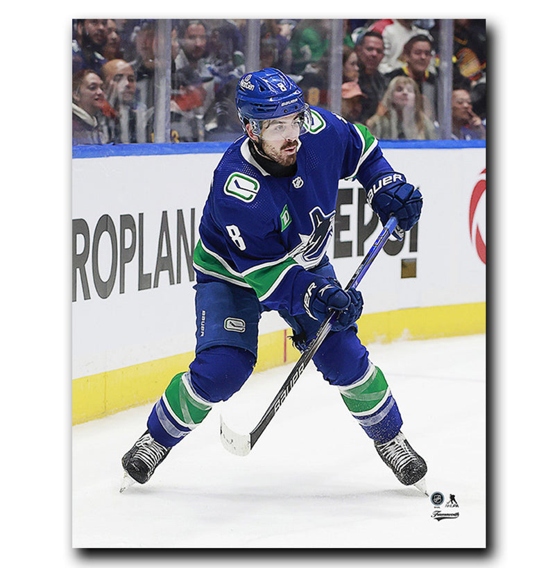 (Pre-Order) Conor Garland Vancouver Canucks Autographed Action 8x10 Photo CoJo Sport Collectables Inc.