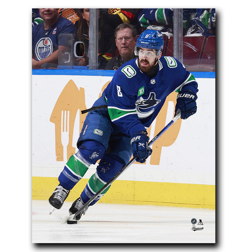 (Pre-Order) Conor Garland Vancouver Canucks Autographed Skating 8x10 Photo CoJo Sport Collectables Inc.