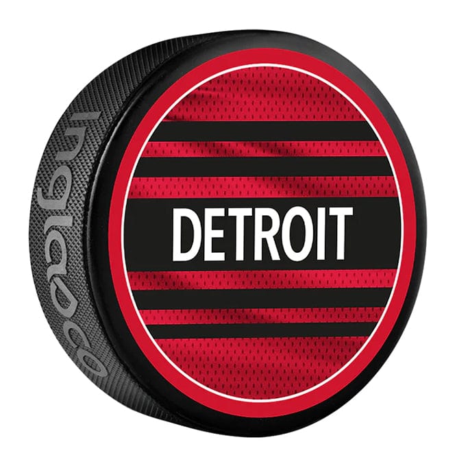 (Pre-Order) Dennis Hextall Autographed Detroit Red Wings Reverse Retro 2.0 Puck CoJo Sport Collectables Inc.