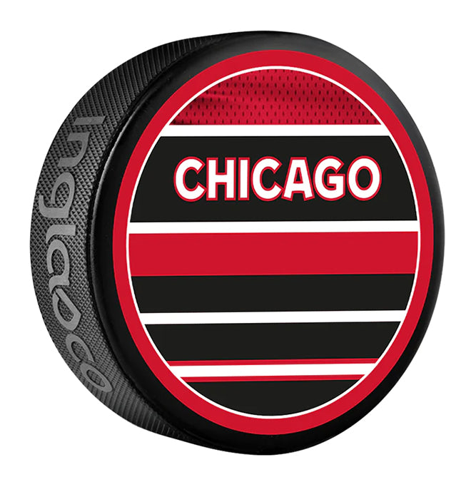 (Pre-Order) Dominik Hasek Autographed Chicago Blackhawks Reverse Retro 2.0 Puck