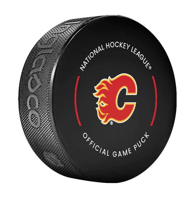 (Pre-Order) Gary Roberts Autographed Calgary Flames Official Puck