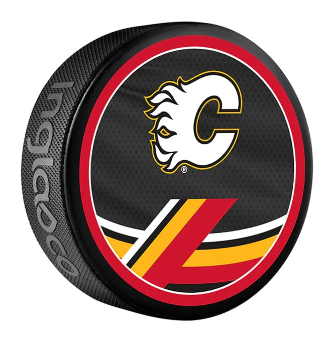 (Pre-Order) Gary Roberts Autographed Calgary Flames Reverse Retro 2.0 Puck CoJo Sport Collectables Inc.