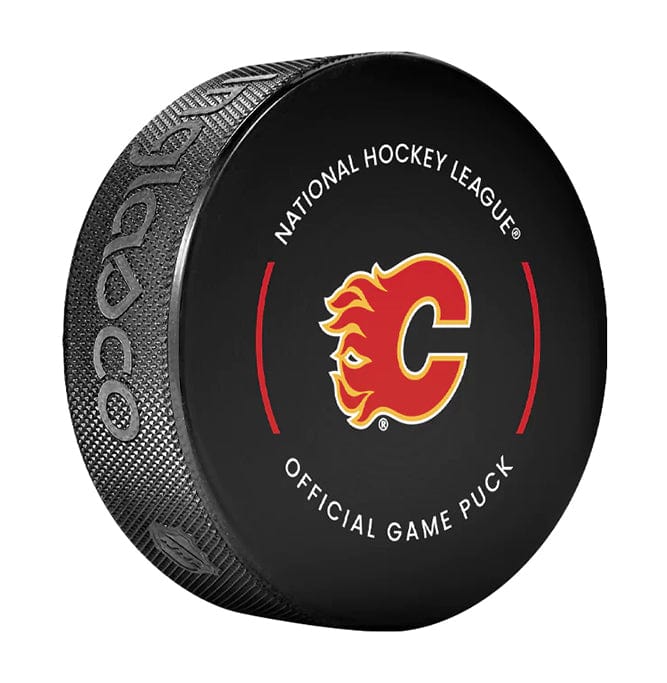 (Pre-Order) Grant Fuhr Autographed Calgary Flames Official Puck